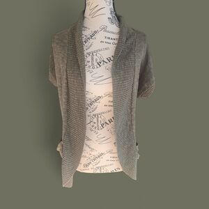 Y2k Vintage Mossimo Supply Co. Women's Open‎ Front Cardigan - Green